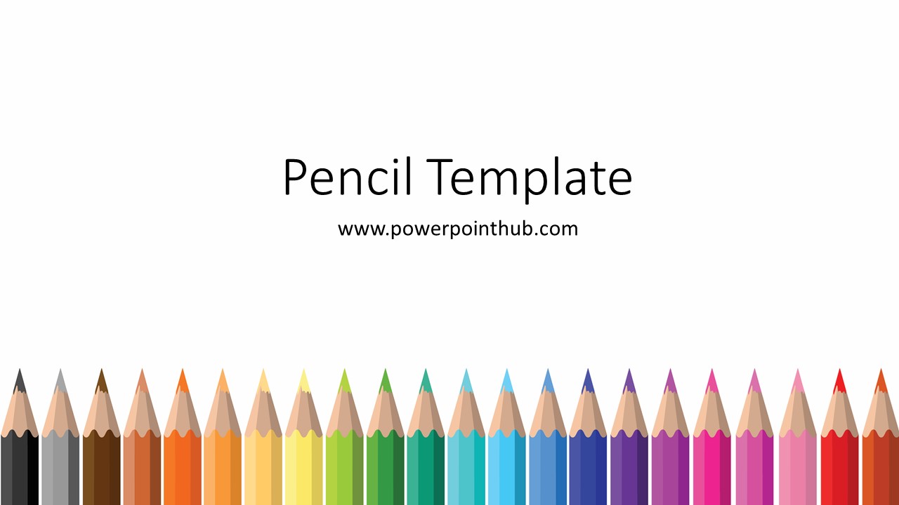 pencil-template-powerpoint-hub