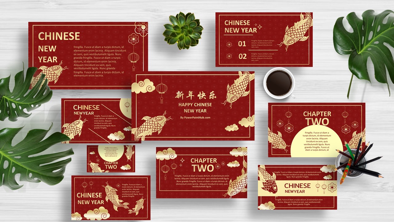Chinese Theme Powerpoint Template